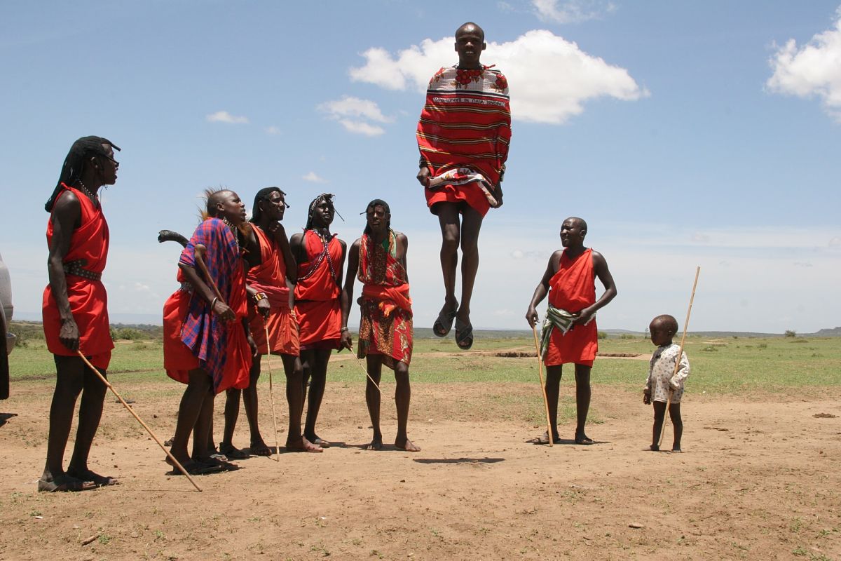 Maasai people in Kenya